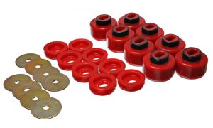 Energy Suspension Body Mounts - Red 3.4150R