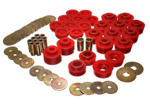 Energy Suspension Body Mounts - Red 3.4141R