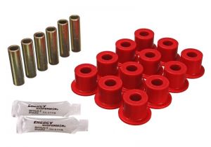 Energy Suspension Spring/Shackle Bush - Red 6.2102R