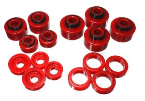 Energy Suspension Body Mounts - Red 4.4120R