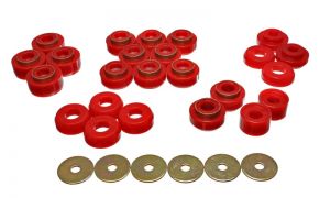 Energy Suspension Body Mounts - Red 3.4145R