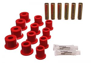 Energy Suspension Spring/Shackle Bush - Red 4.2134R