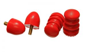 Energy Suspension Bump Stops - Red 5.6102R
