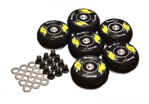 Energy Suspension Creeper Wheels - Black 9.9170G