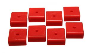 Energy Suspension Poly Pads - Red 9.9535R