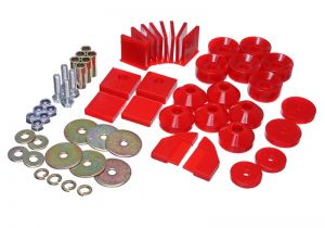 Energy Suspension Body Mounts - Red 1.4101R