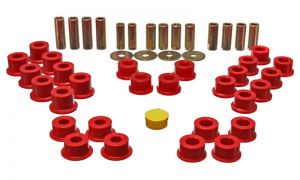 Energy Suspension Cntrl Arm Bushings - Red 11.3106R