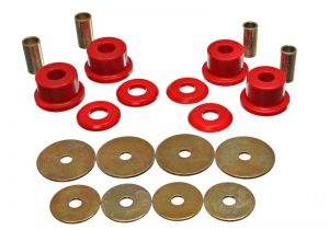 Energy Suspension Subframe Bushings - Red 5.4105R