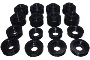 Energy Suspension Body Mounts - Black 4.4124G