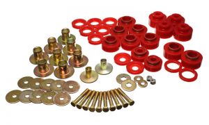 Energy Suspension Body Mounts - Red 3.4170R