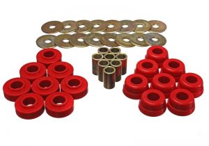Energy Suspension Body Mounts - Red 3.4126R