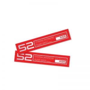 fifteen52 Wheel Decals 52-RSR-LIPDECAL-RED-SET
