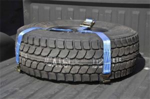 N-Fab Bed Mounted Tire Strap BM1TSBK