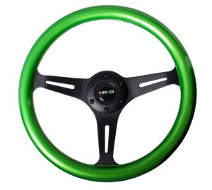NRG Steering Wheels - Classic ST-015BK-GN