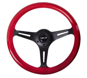 NRG Steering Wheels - Classic ST-015BK-RD