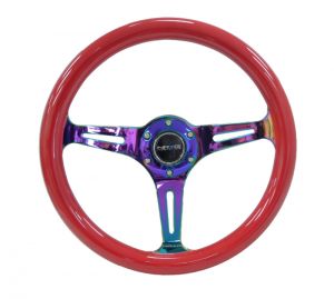 NRG Steering Wheels - Classic ST-015MC-RD