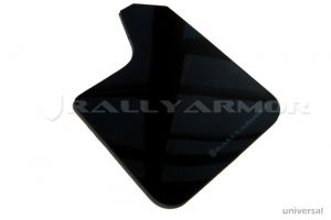 Rally Armor UR Blk Flap/Grey Logo MF12-UR-BLK/GRY