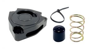Torque Solution BOV Sound Plate - Black TS-SP2-HVBK