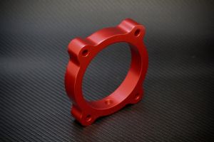 Torque Solution TB Spacer - Red TS-TBS-021R