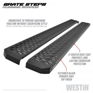 Westin Running Boards - Grate 27-74725