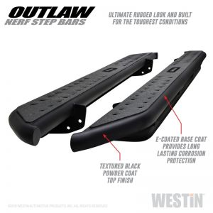 Westin Nerf Bars - Outlaw 58-53935