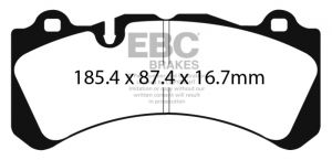 EBC Yellowstuff Brake Pad Sets DP4071R
