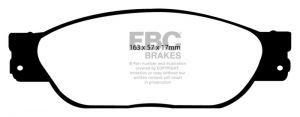 EBC Yellowstuff Brake Pad Sets DP41220R