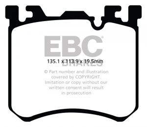 EBC Redstuff Brake Pad Sets DP32091C