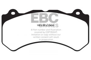 EBC Greenstuff Brake Pad Sets DP61853