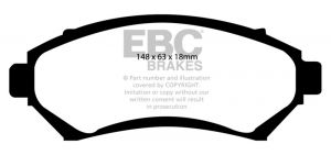 EBC Yellowstuff Brake Pad Sets DP41100R