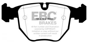 EBC Bluestuff Brake Pad Sets DP51036NDX