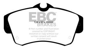 EBC Yellowstuff Brake Pad Sets DP41357R