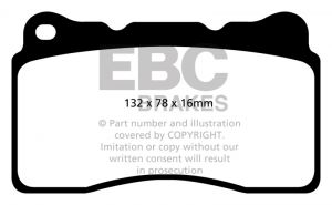 EBC Redstuff Brake Pad Sets DP32093C
