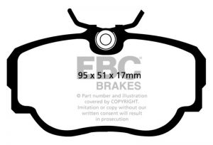 EBC Bluestuff Brake Pad Sets DP5779NDX