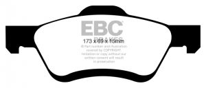 EBC Greenstuff Brake Pad Sets DP61709