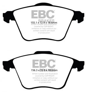 EBC Bluestuff Brake Pad Sets DP51574NDX