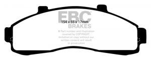 EBC Yellowstuff Brake Pad Sets DP41199R