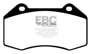 EBC Bluestuff Brake Pad Sets DP51539NDX