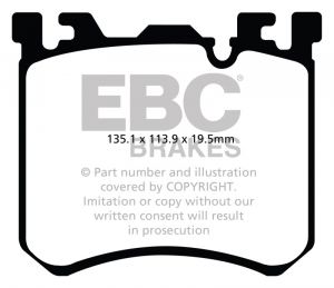EBC Yellowstuff Brake Pad Sets DP42091R