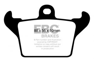 EBC Ultimax2 Brake Pad Sets UD1034