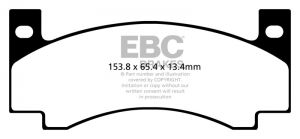 EBC Yellowstuff Brake Pad Sets DP41176R