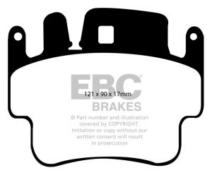 EBC Bluestuff Brake Pad Sets DP51514NDX