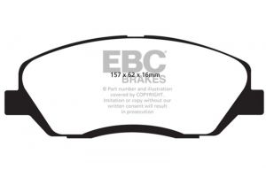 EBC Yellowstuff Brake Pad Sets DP41783R