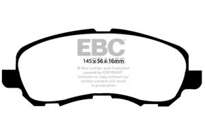 EBC Yellowstuff Brake Pad Sets DP41614R