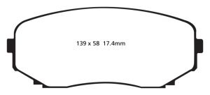 EBC Redstuff Brake Pad Sets DP31794C