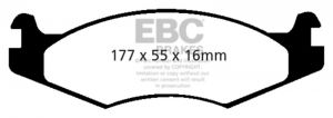 EBC Yellowstuff Brake Pad Sets DP41785R