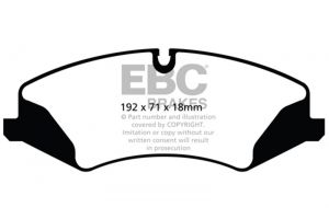 EBC Greenstuff Brake Pad Sets DP62123