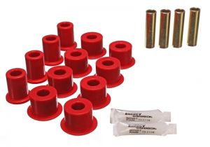 Energy Suspension Spring/Shackle Bush - Red 8.2108R image 2