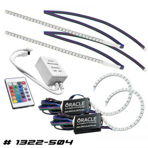 ORACLE Lighting DRL Headlight Kits w/Halos 1322-504