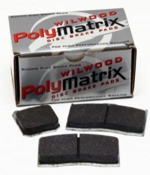 Wilwood PolyMatrix E Brake Pads 15E-6101K
